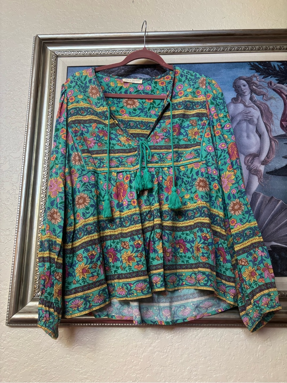 Spell Folktown Unicorn Tears Top - Green